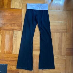 Black and White Flare Solow Pants